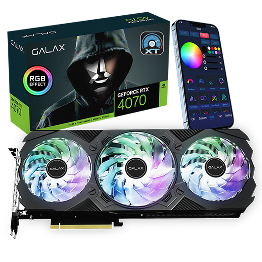 GALAX GeForce RTX™ 4070 EX Gamer (1-Click OC)